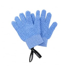 Guantes exfoliantes (paquete de 2), guantes exfoliantes corporales para ducha y baño para hombres y mujeres.