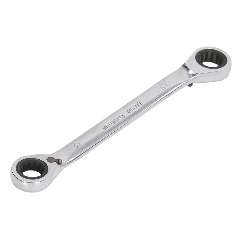 Double Ended Ring Wrench Universal Chrome Vanadium Steel 72 Tooth