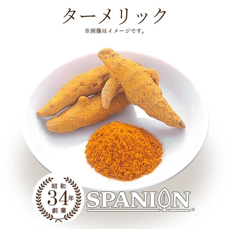 ターメリック (ウコン) パウダー 100％ 100g カレースパイス スパイスカレー ｜保存に便利なチャック付袋入り！｜ ウコンパウダー ターメリックパウダー