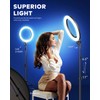 Kaiess 10.2" Selfie Ring Light with 65" Adjustable Tripod Stand