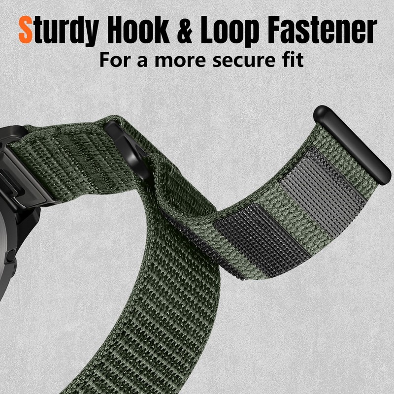 Bandletic Uhrenarmband 22mm Kompatible mit Garmin Fenix 6 Pro -