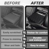 Muslogy Center Console Armrest Cover Compatible with Ford F-150 F150