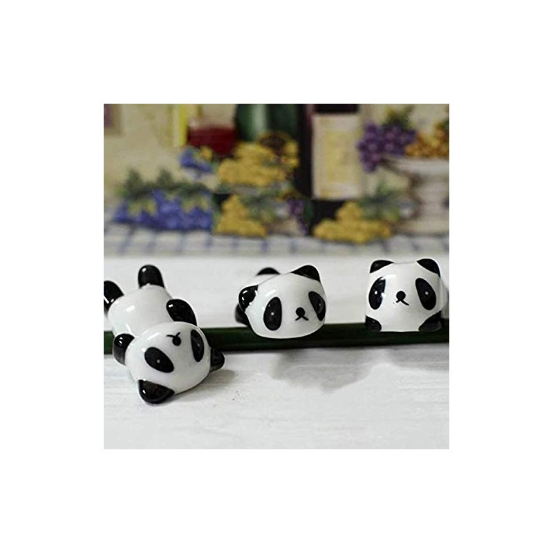 Tableware East Chopsticks Rest Cute Panda Cute Panda Ceramic Chopsticks