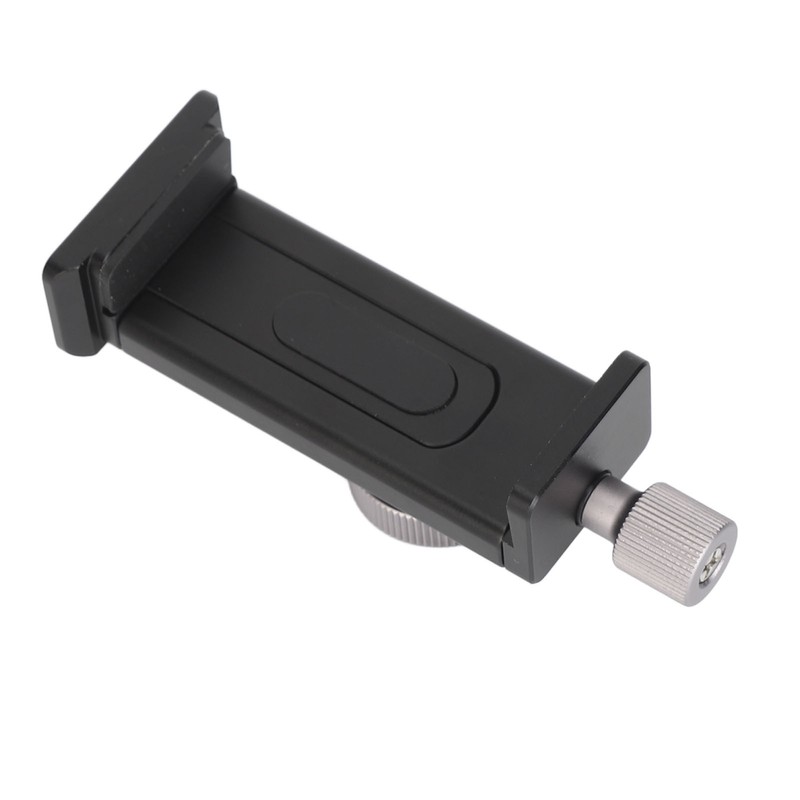 Phone Tripod Mount with Cold Shoe 1/4in Screw Hole Expandable