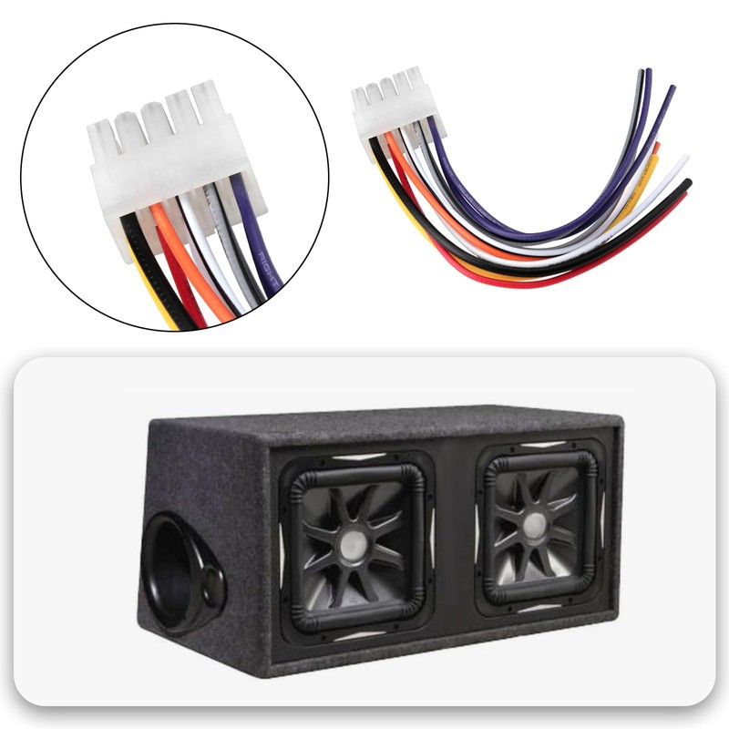 SING F LTD 1pc 10-Pin Car Audio Connection Plug Harness