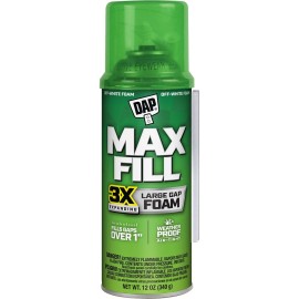 FixtureDisplays DAP 00043 12oz Max Fill 3X Large Gap Foam Expanding Sealant