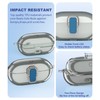 Transparent Case Compatible with Beats Solo Buds (2024) with Carabiner