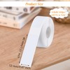 4 Rolls Label Maker Tapes for Phomemo D30, 12 x