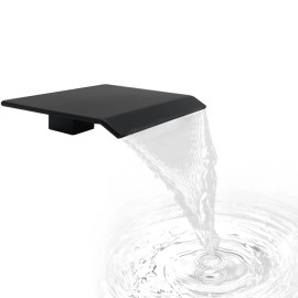 In Wall Concealed Basin Faucet Matte  Black  Waterfall Split Faucet All Copper Main Body FaucetColor: Black, Bath & Shower Faucet Type: Shower Sets