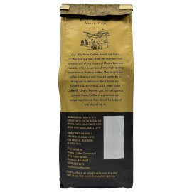 Royal Kona Coffee Vanilla Macadamia 10% Kona Blend Coffee 40 OZ