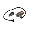 SHUmandala Starter Motor and Drive Bendix for GY6 47cc 49cc