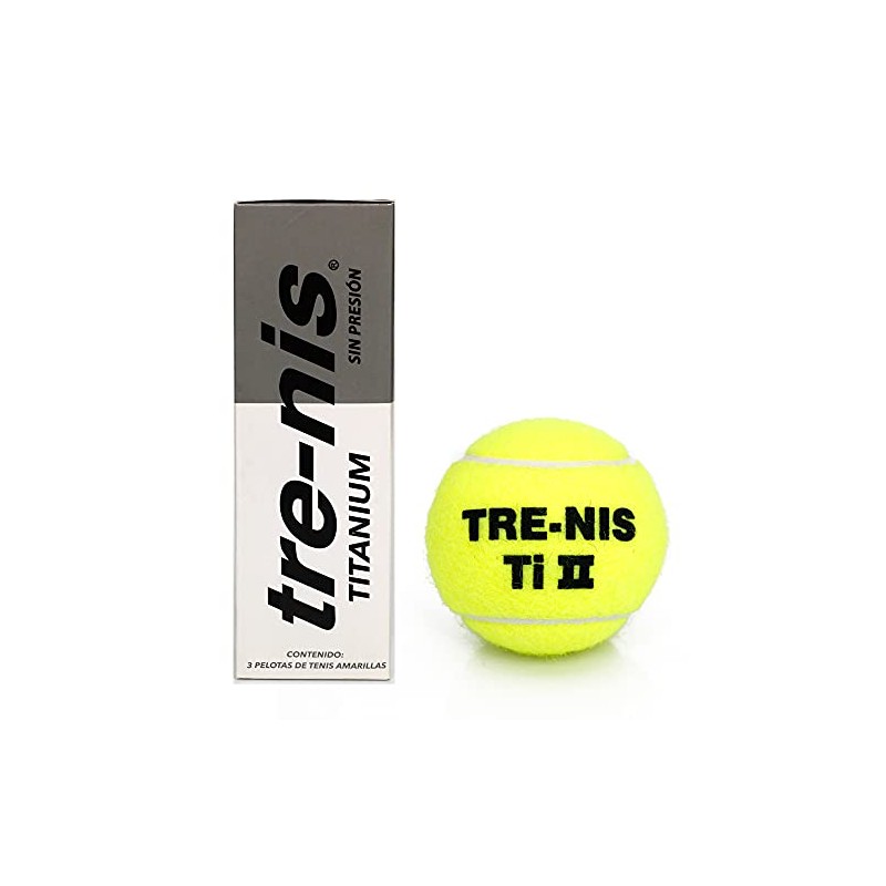 Pelota de Tenis modelo Titanium II 1 envase con tres