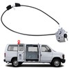 Yinlowa Side Door Latch Cable Rear Right Passenger Side for