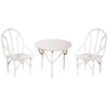Rayher 46066102 3-Piece Seating Set, 2 Chairs plus 1 Table,