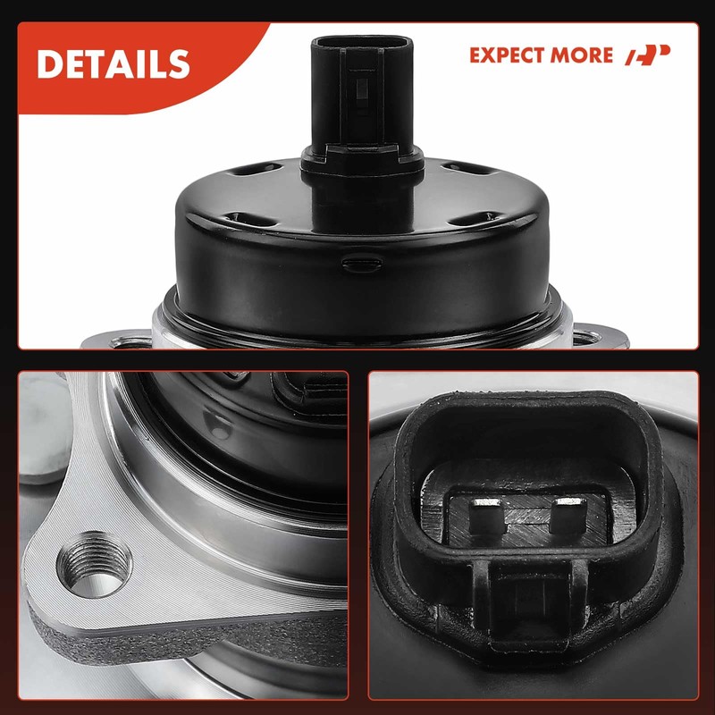 A-Premium 2 x Front Wheel Bearing and Hub Assembly with