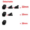 Worldmotop Universal for 22MM 25MM 28MM Motorcycle Engine Guard Bumper