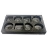 LLF 8-in-1 Graphite Casting Mold for Metal Refining, Scrap Gold
