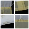 ESLIR Roman Blind, Kitchen Roman Curtain with Drawstring, Transparent Ribbon