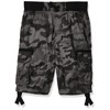 Southpole Boys' Big Fine Twill All Over Camo Jogger Shorts
