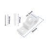 SING F LTD 8PCS Roller Blind Safety Clips Plastic Roman