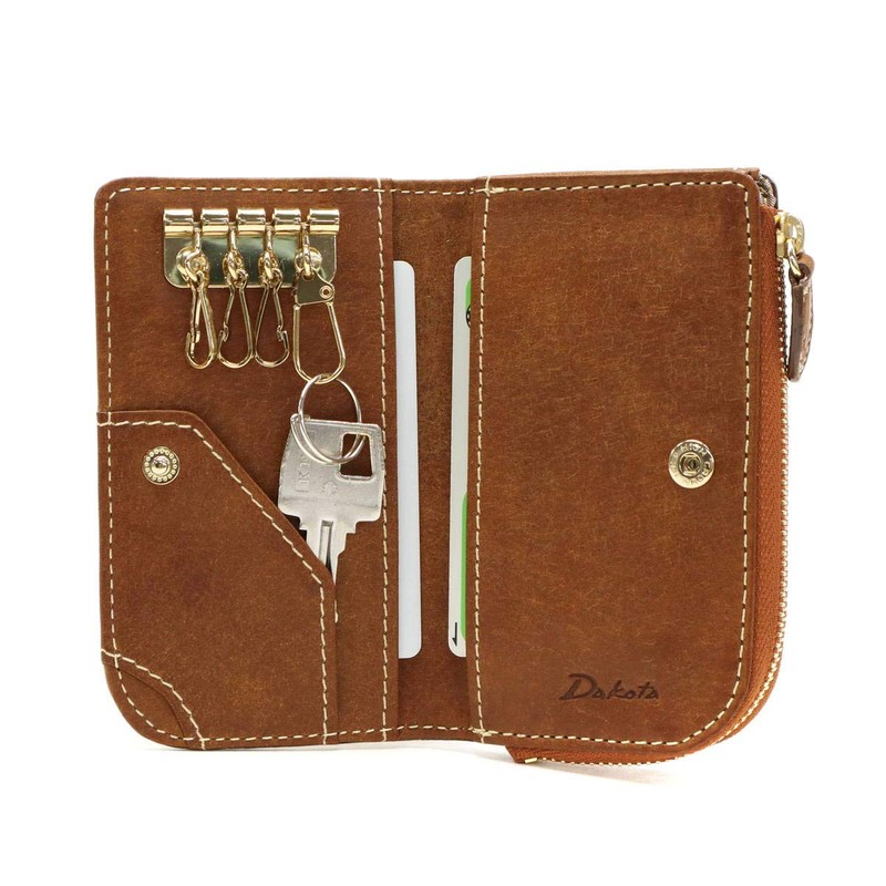 Dakota DA-36445 Women's Key Case, Genuine Leather, Braun