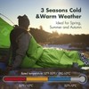 VILLEY Camping Sleeping Bag, Lightweight Backpacking Sleeping Bag with Compression