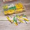ISPINNER 280pcs Plastic Drywall Anchors and Screws Assortment Kit, 8