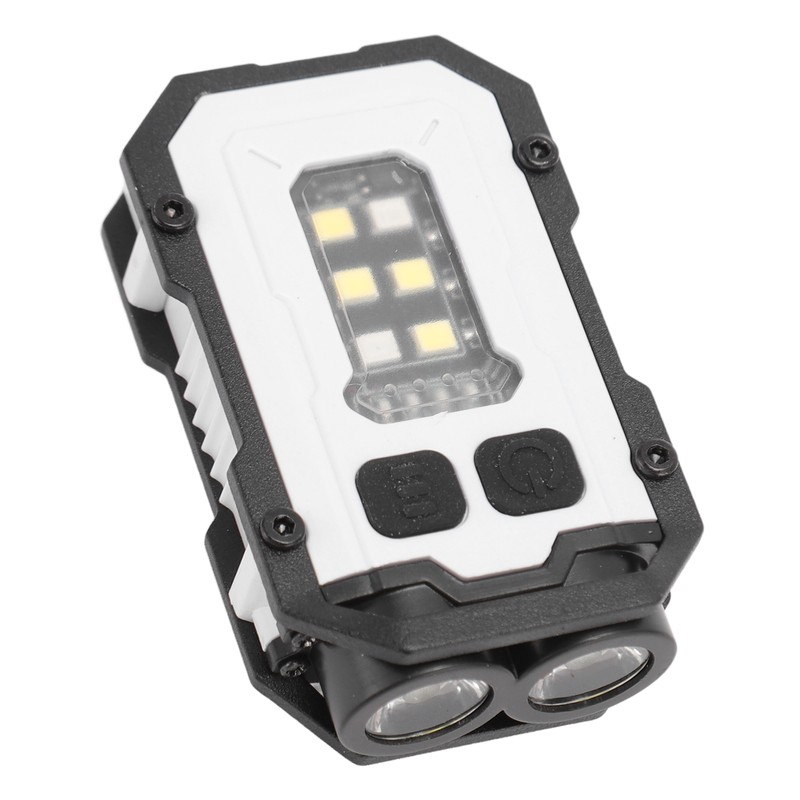 Small Powerful EDC Flashlight 300LM USB Rechargeable Mini Pocket Keychain