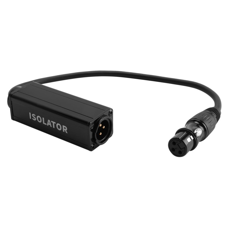 Daiilg Audio Cable Isolator XLR Eliminates Noise Ground Loop Audio
