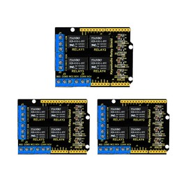 KEYESTUDIO 4 Channel Relay Shield 5V Relay Module for Arduino
