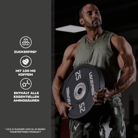 Scitec Nutrition Amino Charge - with 6g BCAAs - 100mg Caffeine - Sugar-Free, Gluten Free - Performance Increase and Recovery, 570 g, Apple