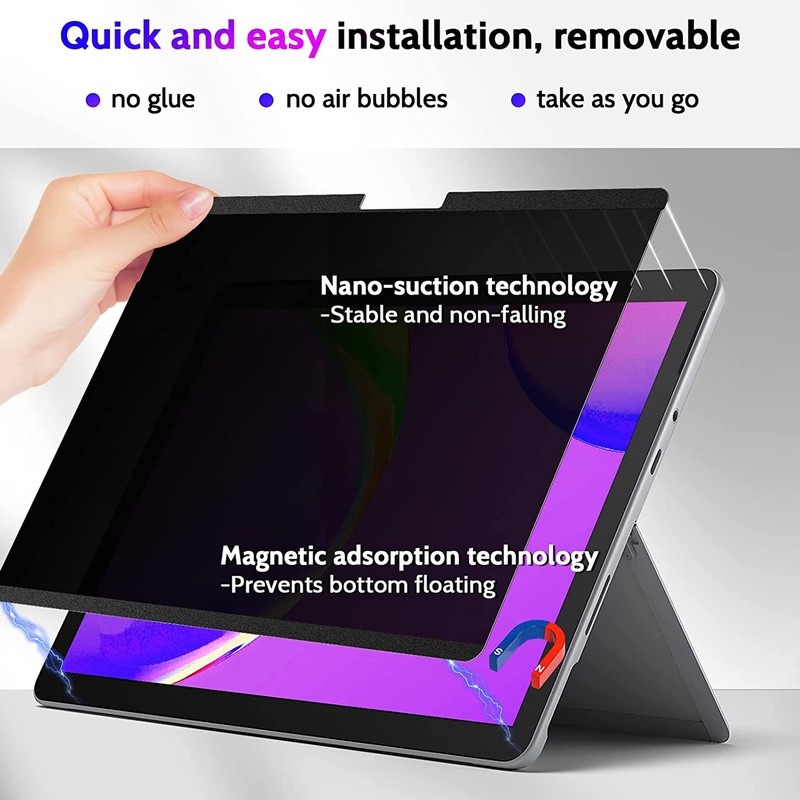 Laptop Screen Protector Magnetic 13 Inch Detachable Anti Blue Ray