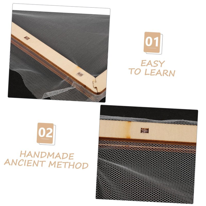 jojofuny DIY Paper Making Kit Frame with Mesh Screen for