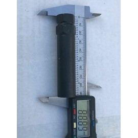 Superior Premium Black Socket Key Tool for 6 Spline Lug Nuts | 17mm, 19mm, 1/2" Hex Compatible with 6-sided Spline Type Tuner Locking Lug Nuts with 0.8"er Diameter