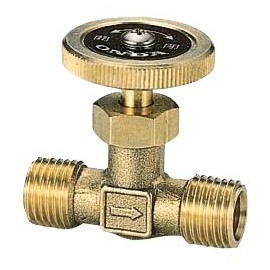 Onda Seisakusho OMV-751-3 Straight Miniature Valve R Screw x R Screw