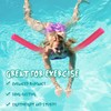 Hollowfly 2 Pack Jumbo Pool Noodles Floating Pool Noodles Foam