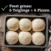 Bäckerei Spiegelhauer Pizza Ball Box with Lid and Dough Scraper,