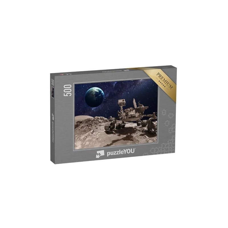puzzleYOU: Jigsaw Puzzle 500 Pieces "Mars Rover. Elements Provided by