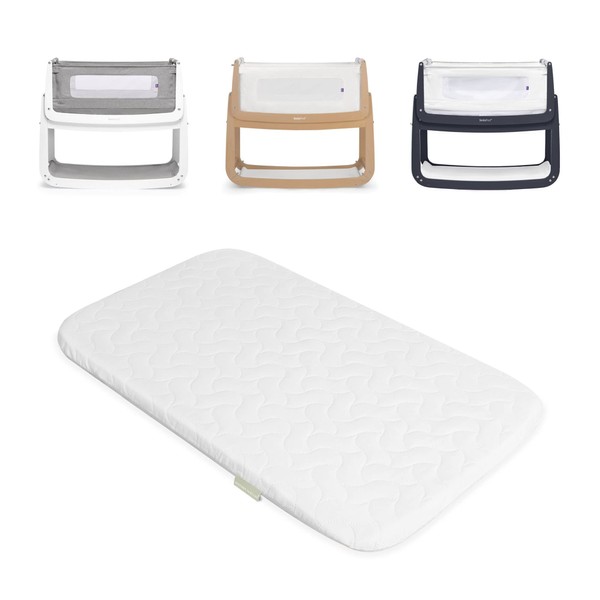 Mother Nurture Premium Crib Mattress 80 x 40 x 3cm-Fits Snuzpod3, 80 x 44 x 3 cm-Foam