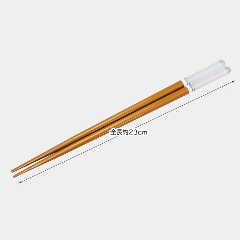 Ishida 11270 Dishwasher Safe Chopsticks Made in Japan Claire Orange