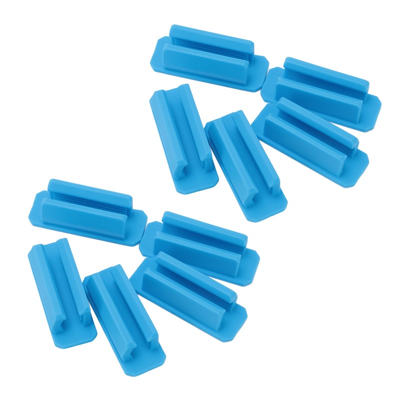 10pcs Adhesive Pen Holder Multipurpose Elastic Flexible Silicone Pencil Holder