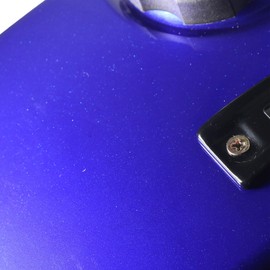 Fuel Tank for Predator Honda GX160 GX200, Metallic Blue w/Gauge