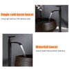 G1/2 304 Stainless Steel Single Cold Water Tap Bathroom Worktop