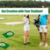 2 Pack Golf Putting Cup with Flag, Portable Golf Training