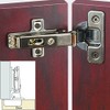 Salice Silentia 105 Degree Soft Close 11/16" Overlay Hinge, Titanium