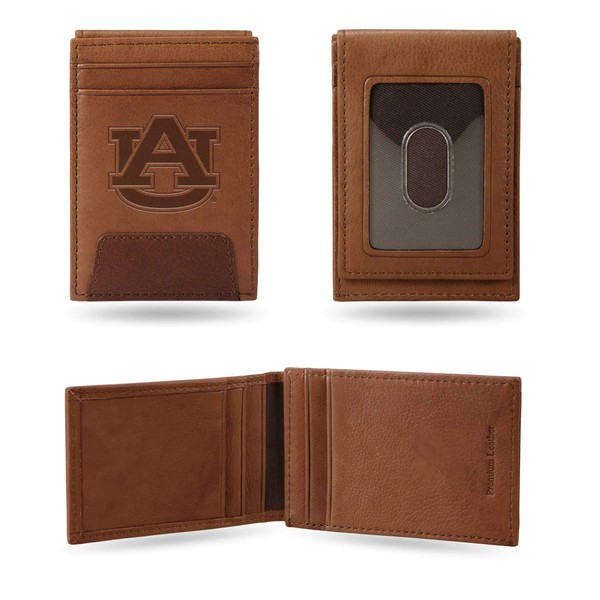 Rico Industries Auburn Premium Leather Front Pocket Wallet