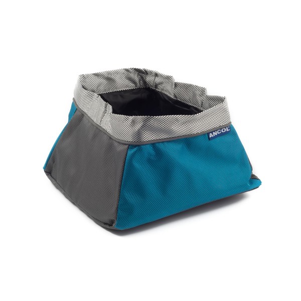 Ancol Collapsible Hygienic Round Travel Pet Water Bowl Strong Lightweight
