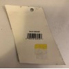 Hillman 3" Black on Gold Angle-Cut Mylar Mailbox Letter N
