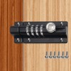 WANGCL Door Lock with Number Code, 4 Digit Weatherproof Door
