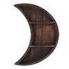 Moon Shelf Room Decor Wall Mounted Crescent Moon Shelf Wooden